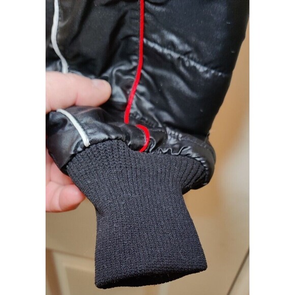 Vintage King Louie Pro Fit Black Puffer Jacket UAW 1243 Made In USA Size M - Picture 6 of 9